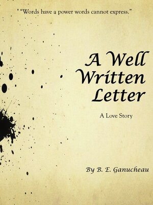 cover image of A Well Written Letter